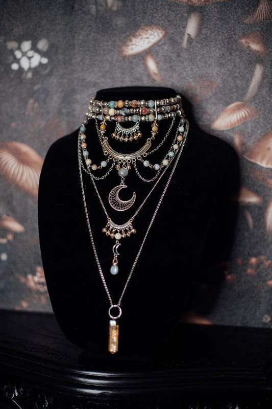 Celestial Bohemian Multi-Layer Necklace