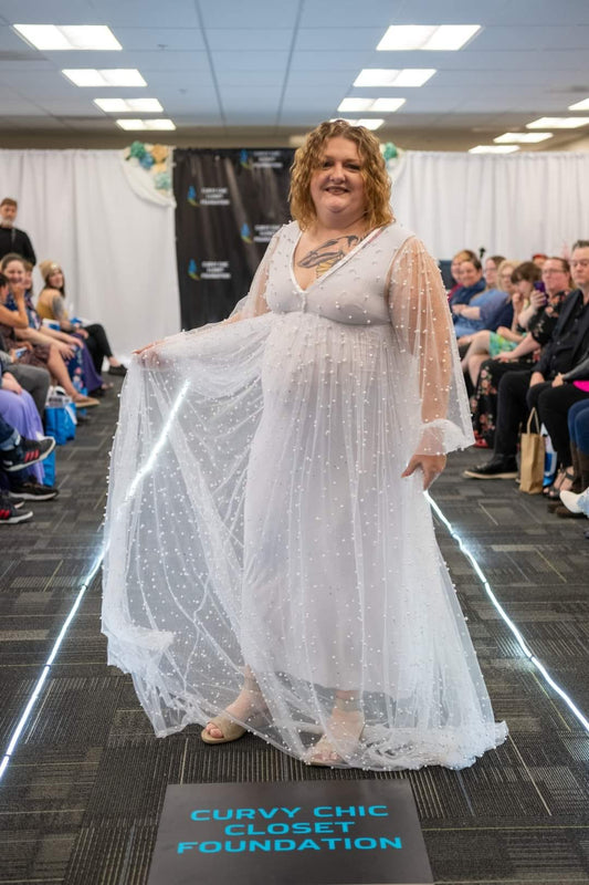 Med-2X Pearl Dress - Retired Rental