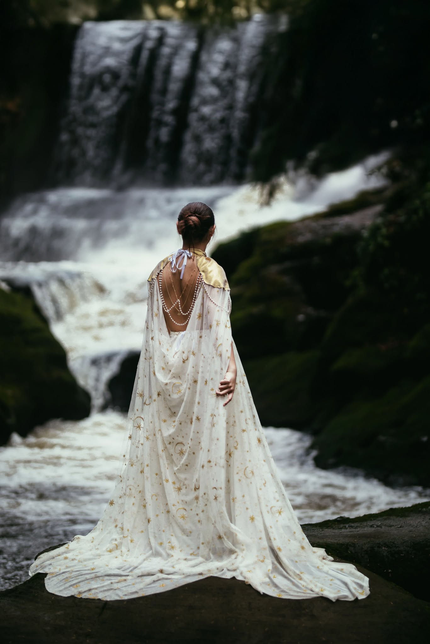 Golden Hour Dress w/Cape – Sew Romantic Designs