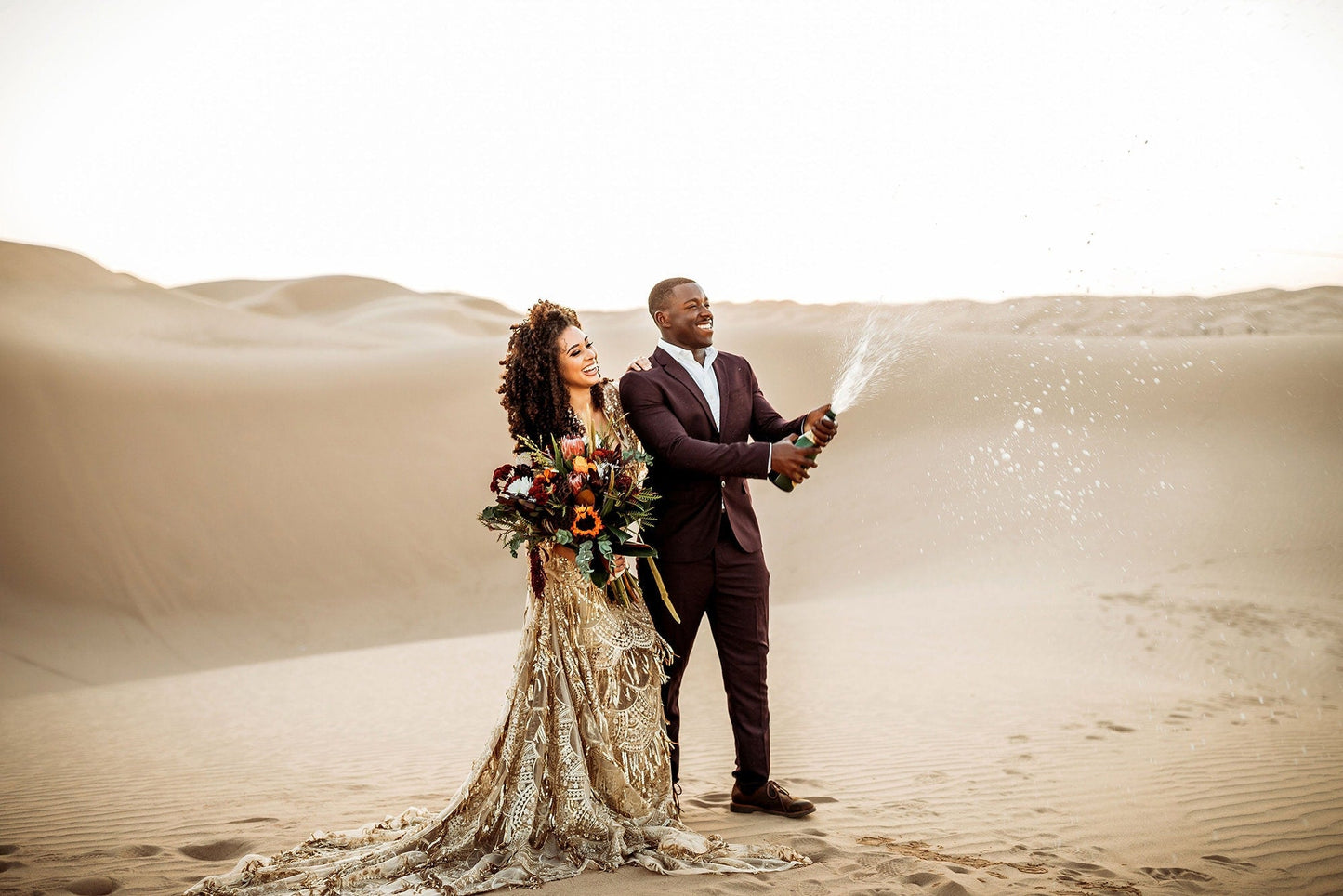 RENTAL - Gold Gatsby Dress - Photoshoot Dress - Wedding Dress - Maternity Dress