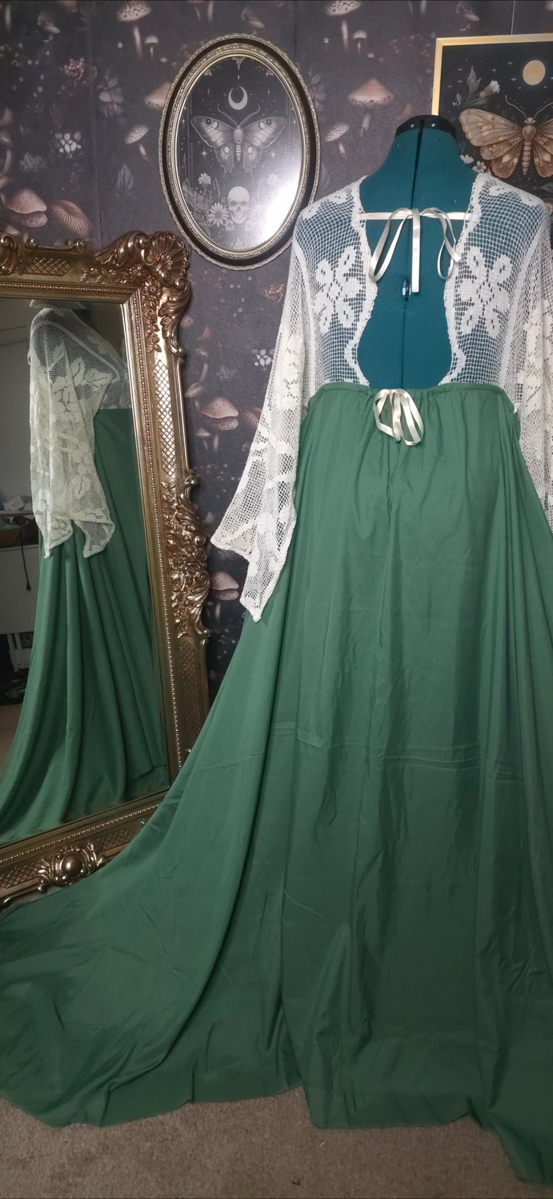 XS-XL Boho Reclaimed Fabric Dress
