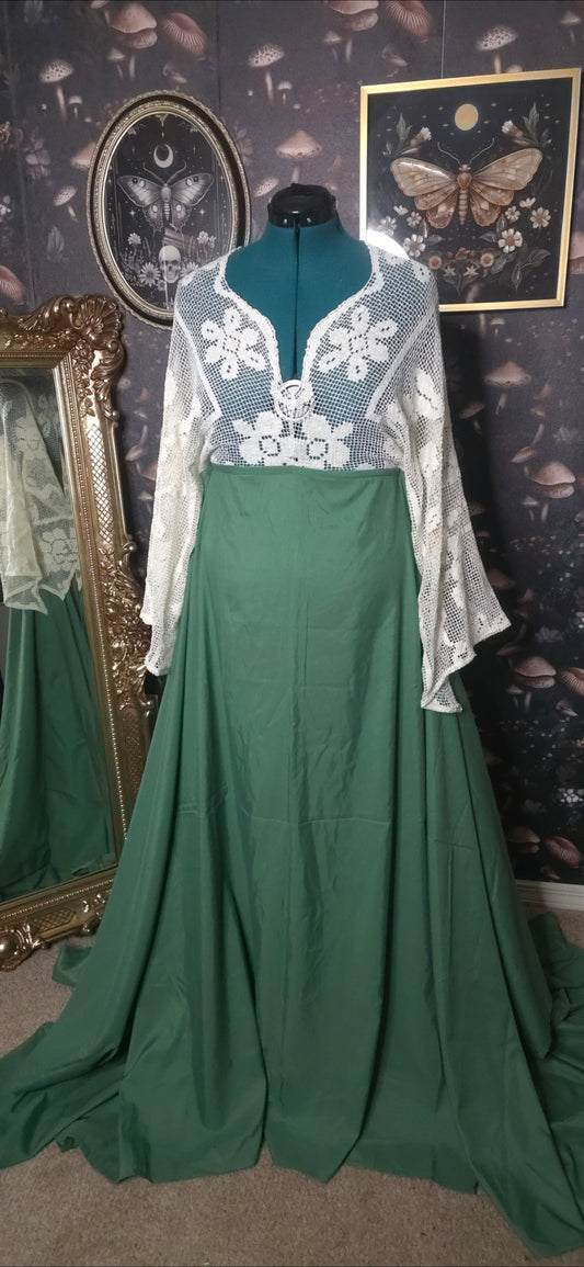 XS-XL Boho Reclaimed Fabric Dress