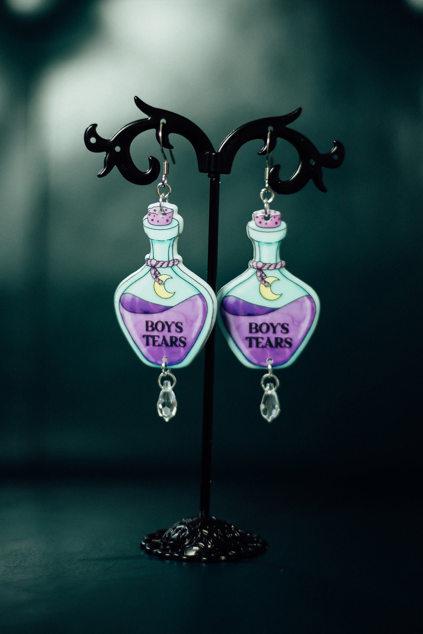 Boys Tears w/Swarovski Teardrop
