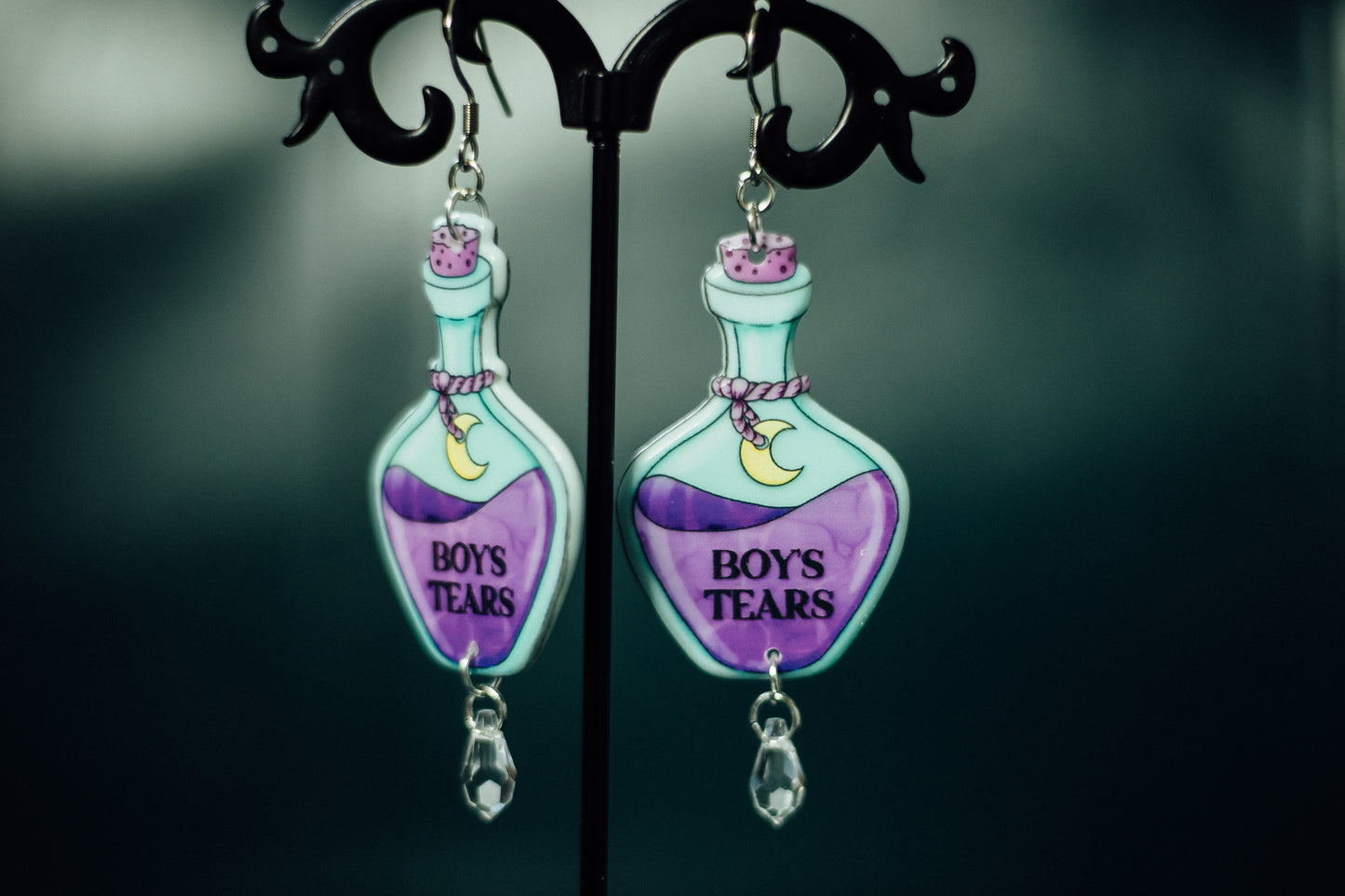 Boys Tears w/Swarovski Teardrop