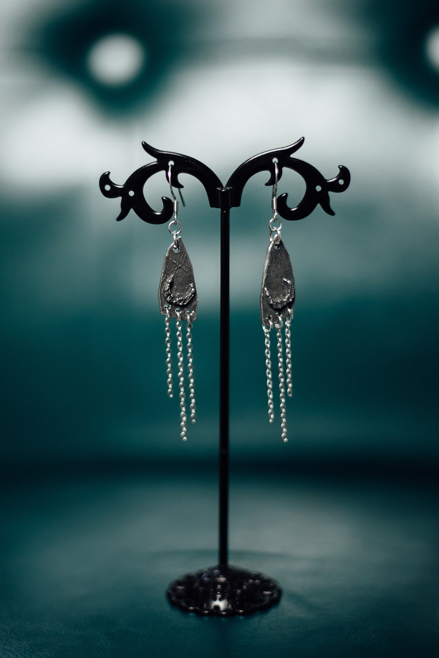 Handcrafted Pewter Moons