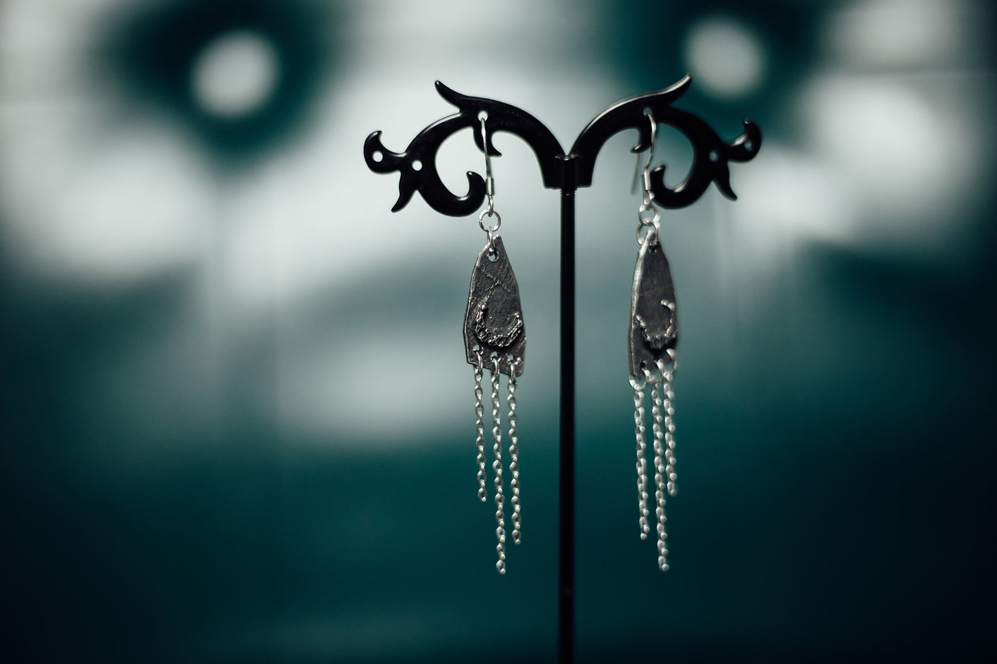 Handcrafted Pewter Moons