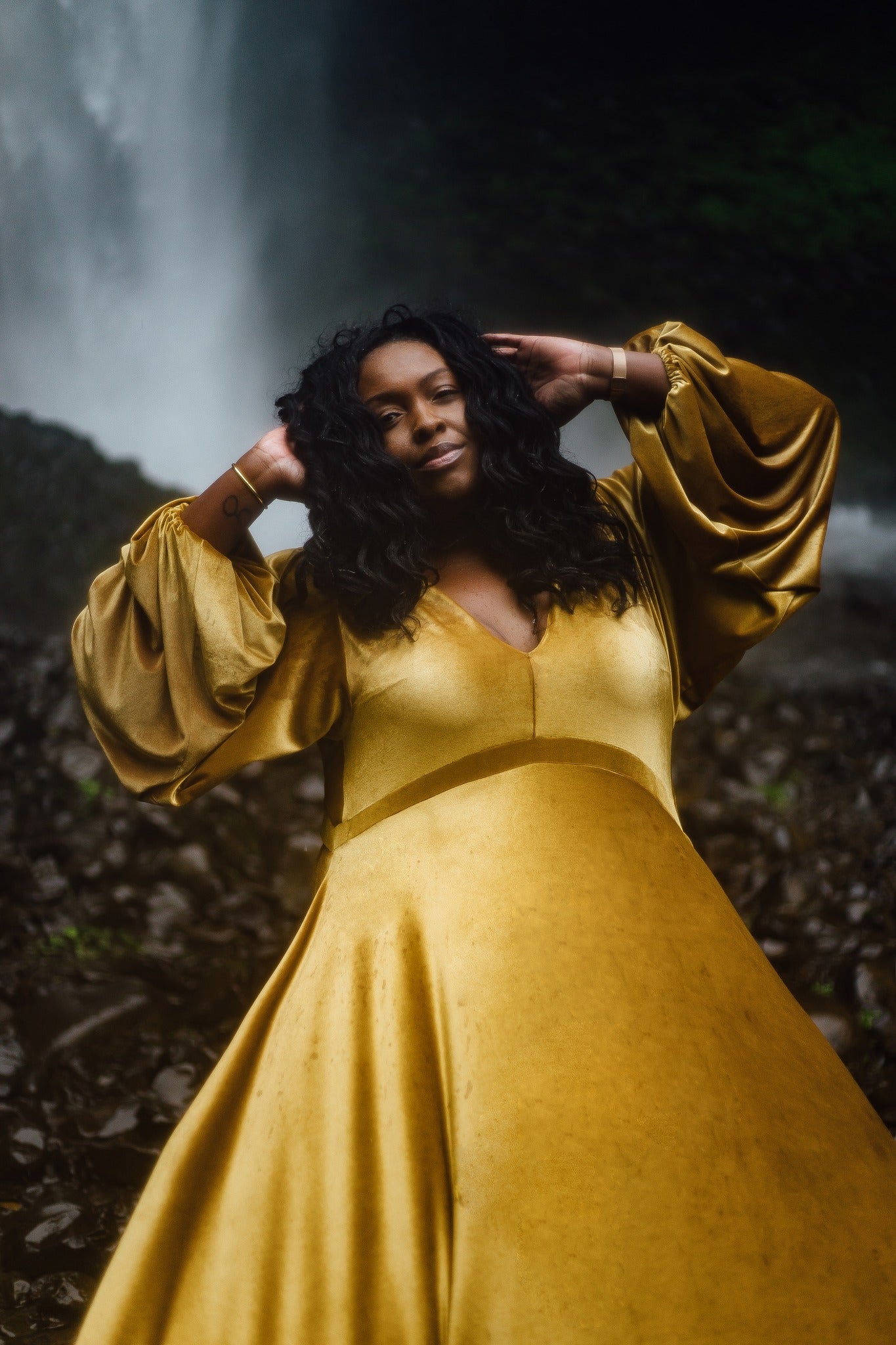 Gold Velvet - Plus Size