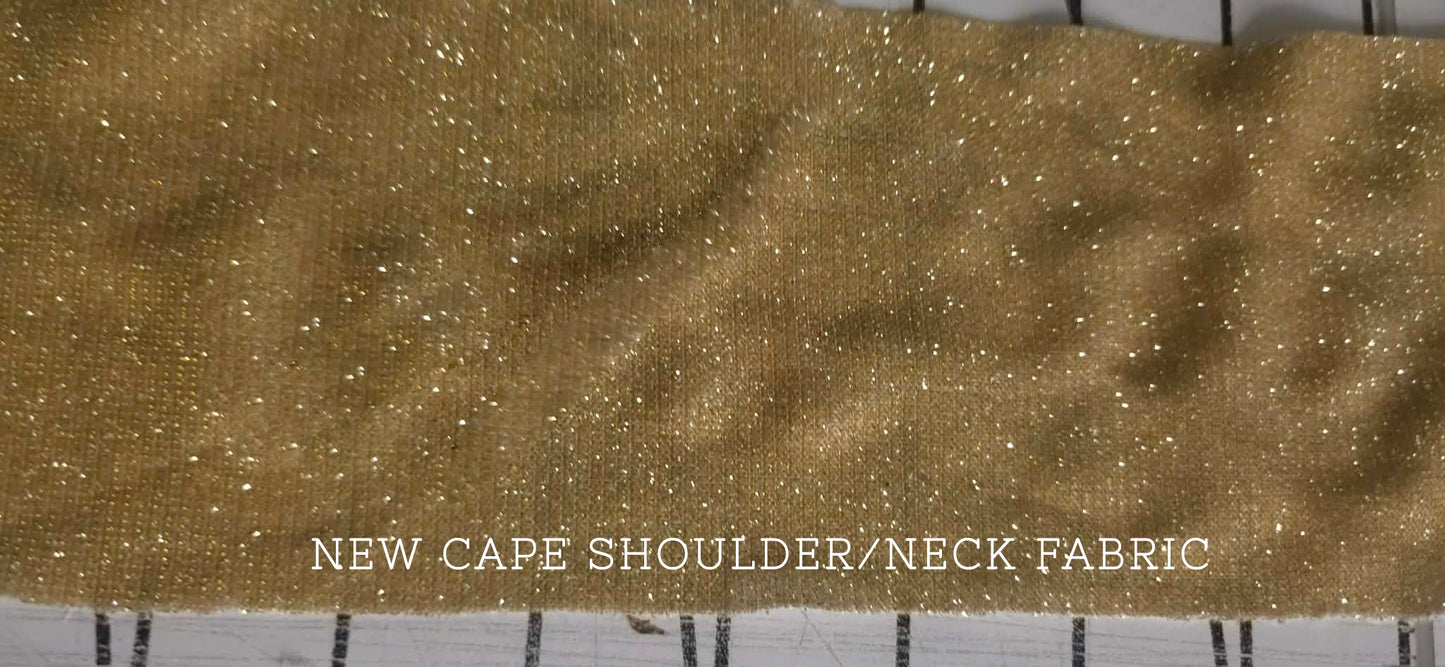 Golden Hour Dress w/Cape