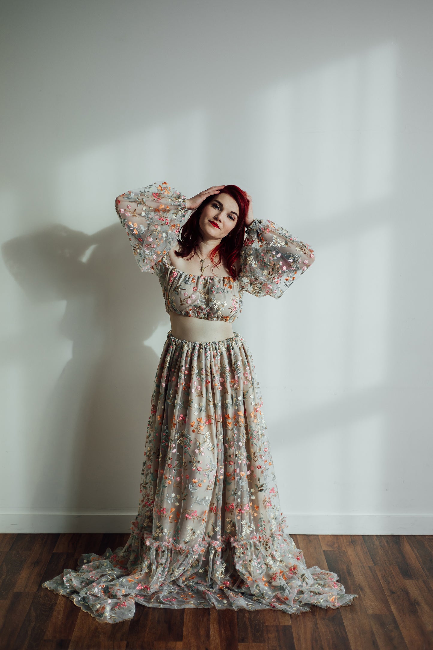 Two Piece Wildflower Dress