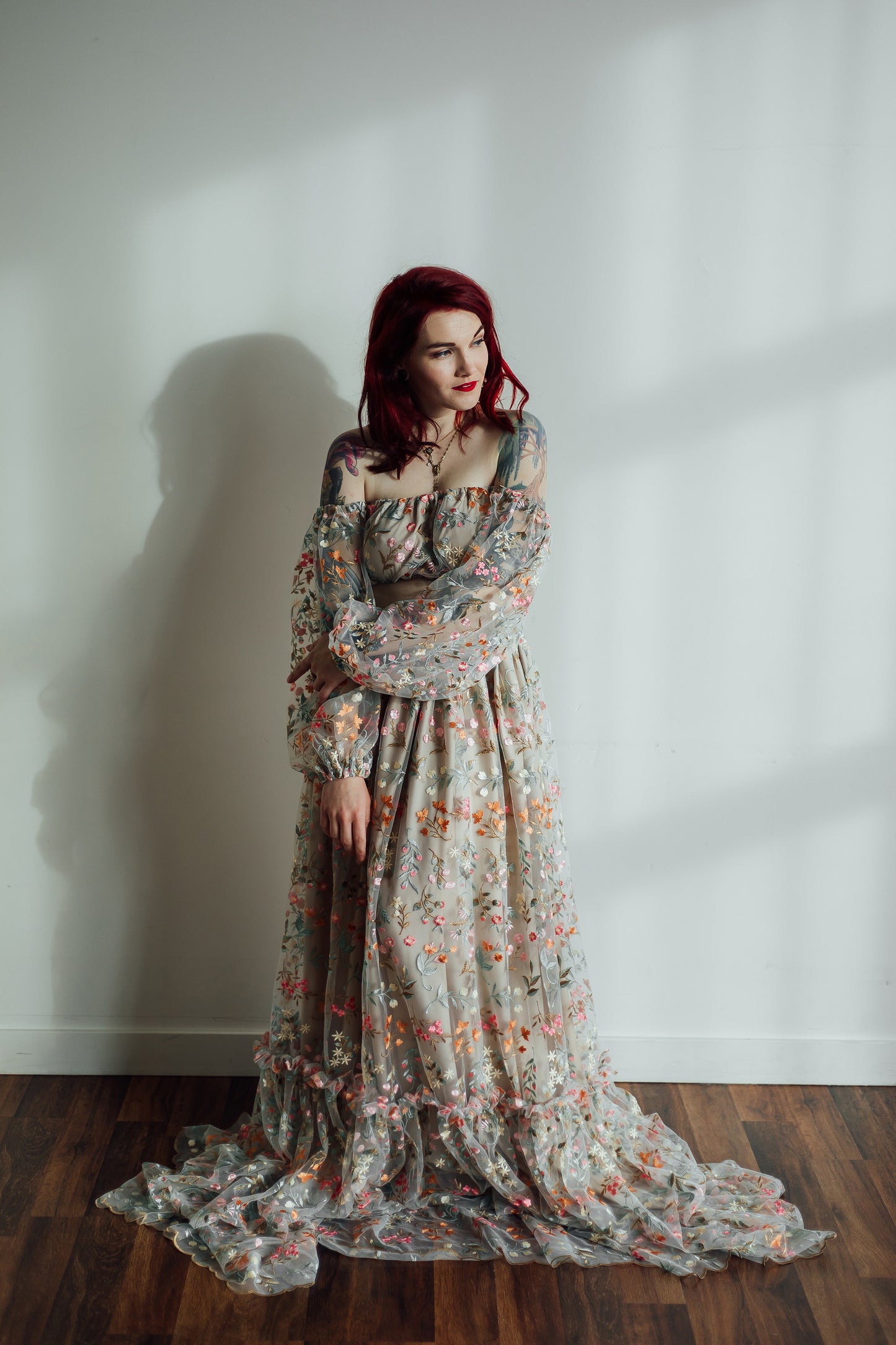 Two Piece Wildflower Dress