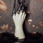 Black Crystal Claw & Choker Set - 10 Piece