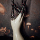 Black Crystal Claw & Choker Set - 10 Piece