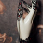 Black & Red Crystal Hand Claw Set