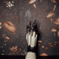 Black & Red Crystal Hand Claw Set