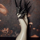 Black Crystal Finger Claw Set - Single Hand