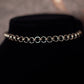 Simple Silver Ring Choker
