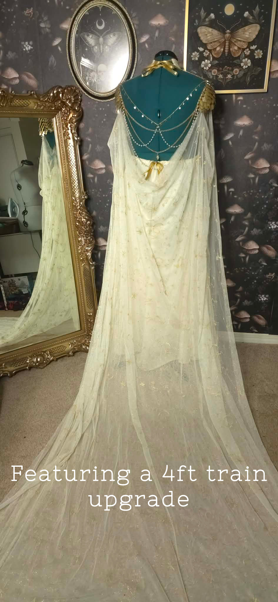 Golden Hour Dress w/Cape