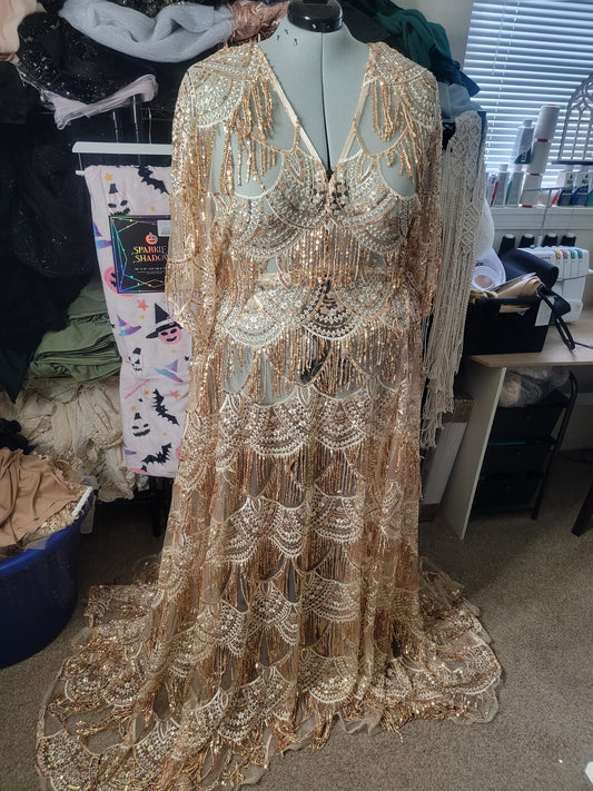 Gold Gatsby XL-5X