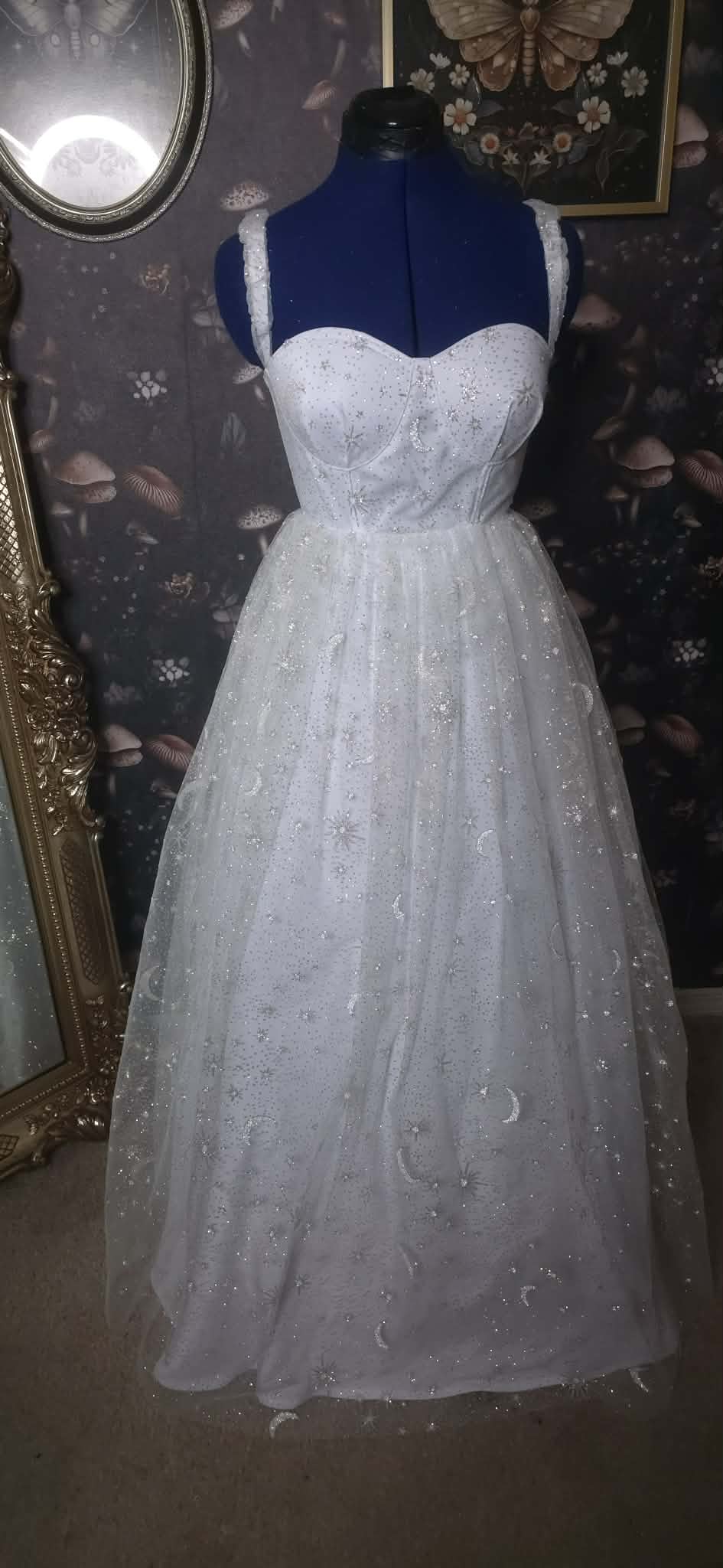 Ethereal Dress w/Cape Sleeves