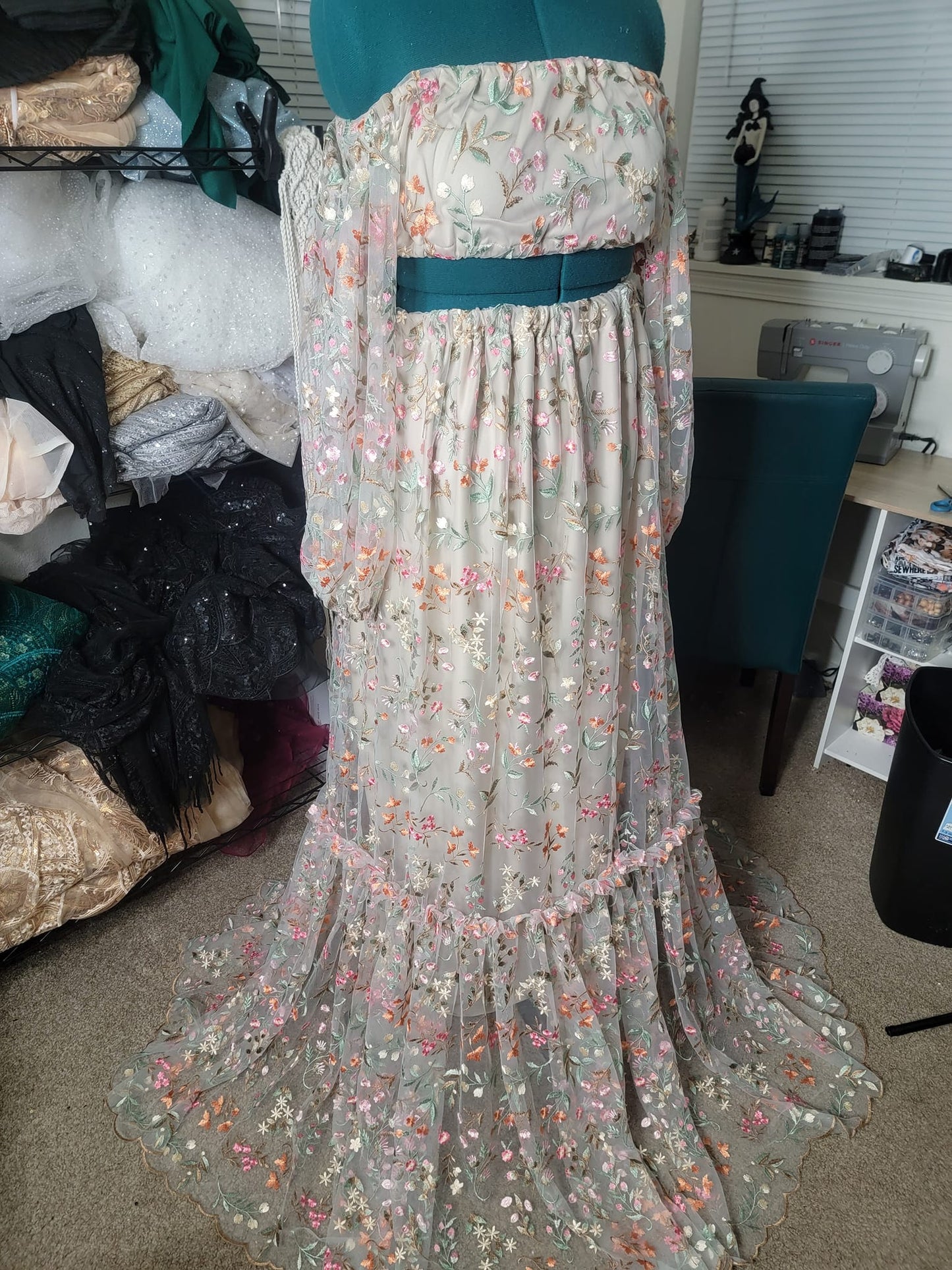 Two Piece Wildflower Dress