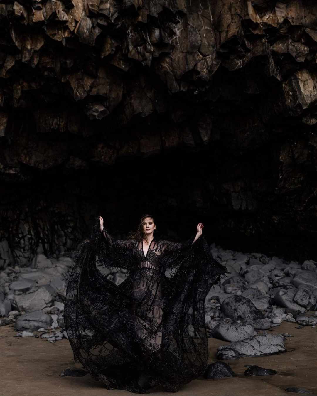 Small-2XL Black Gatsby Dress Rental