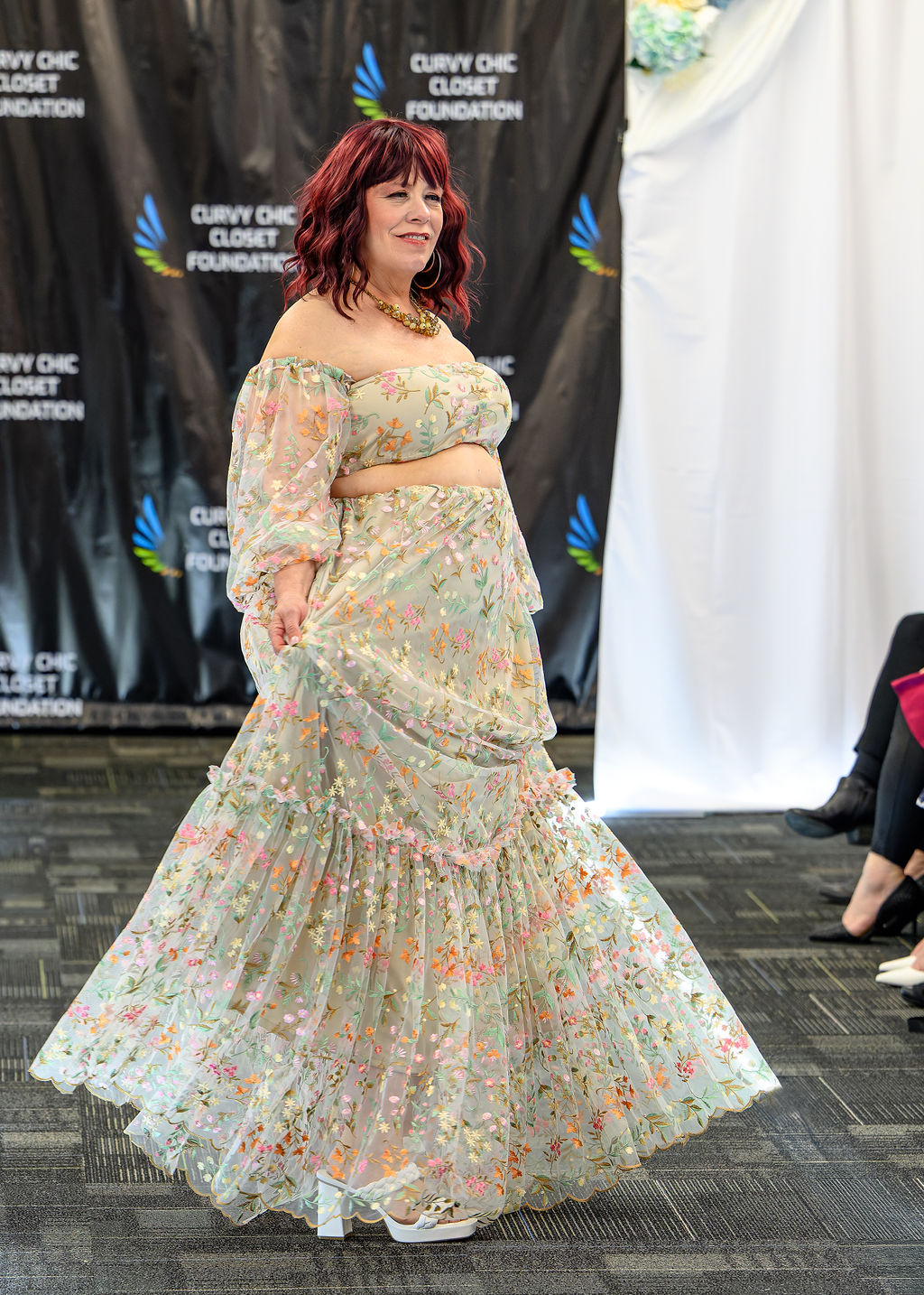 Two Piece Wildflower Dress