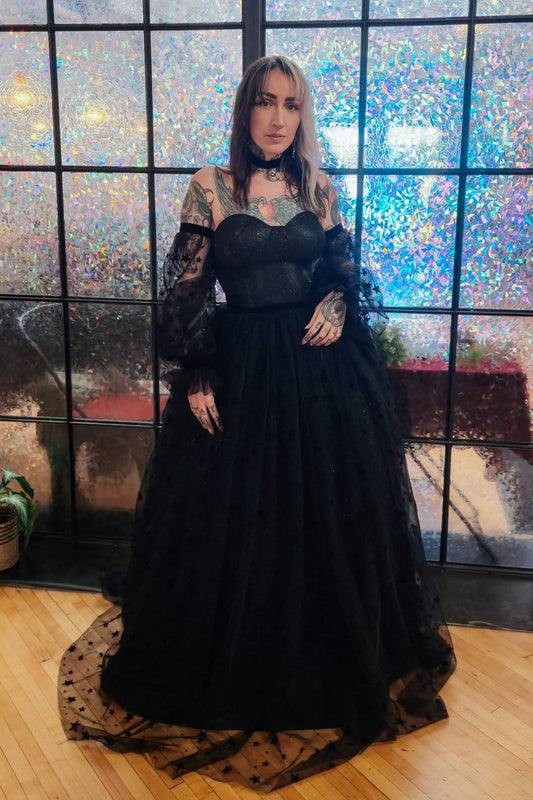 SM-XL Obsidian Starlight Dress