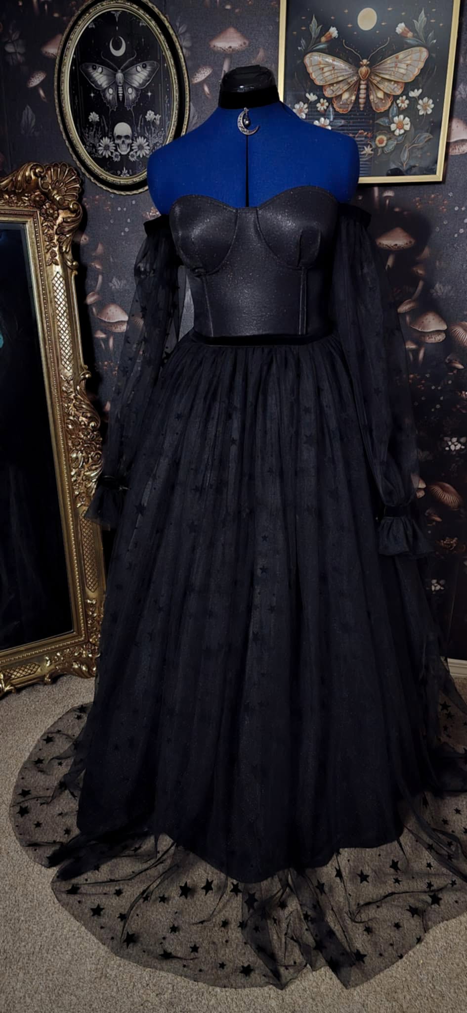 SM-XL Obsidian Starlight Dress