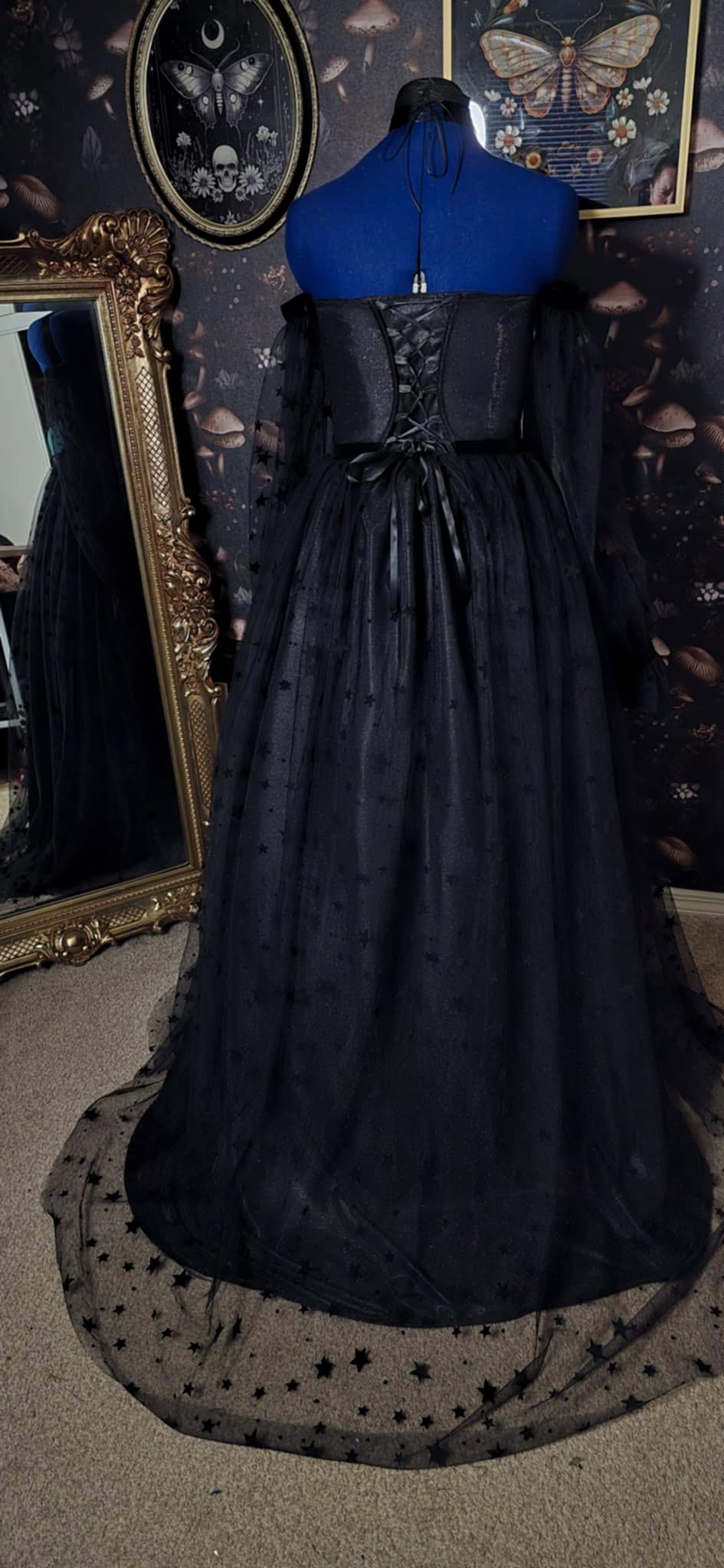 SM-XL Obsidian Starlight Dress
