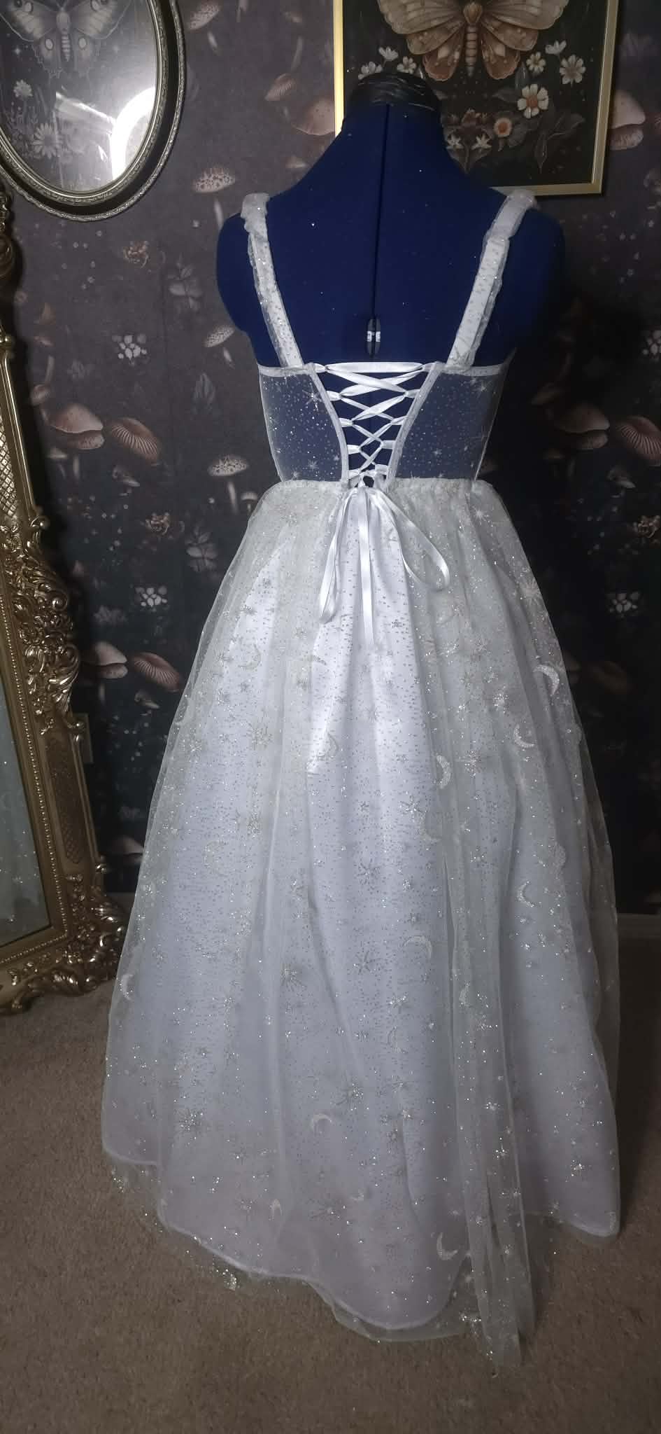 Ethereal Dress w/Cape Sleeves