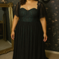 Black Lace Dreams Dress W/Color Lining