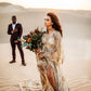 RENTAL - Gold Gatsby Dress - Photoshoot Dress - Wedding Dress - Maternity Dress