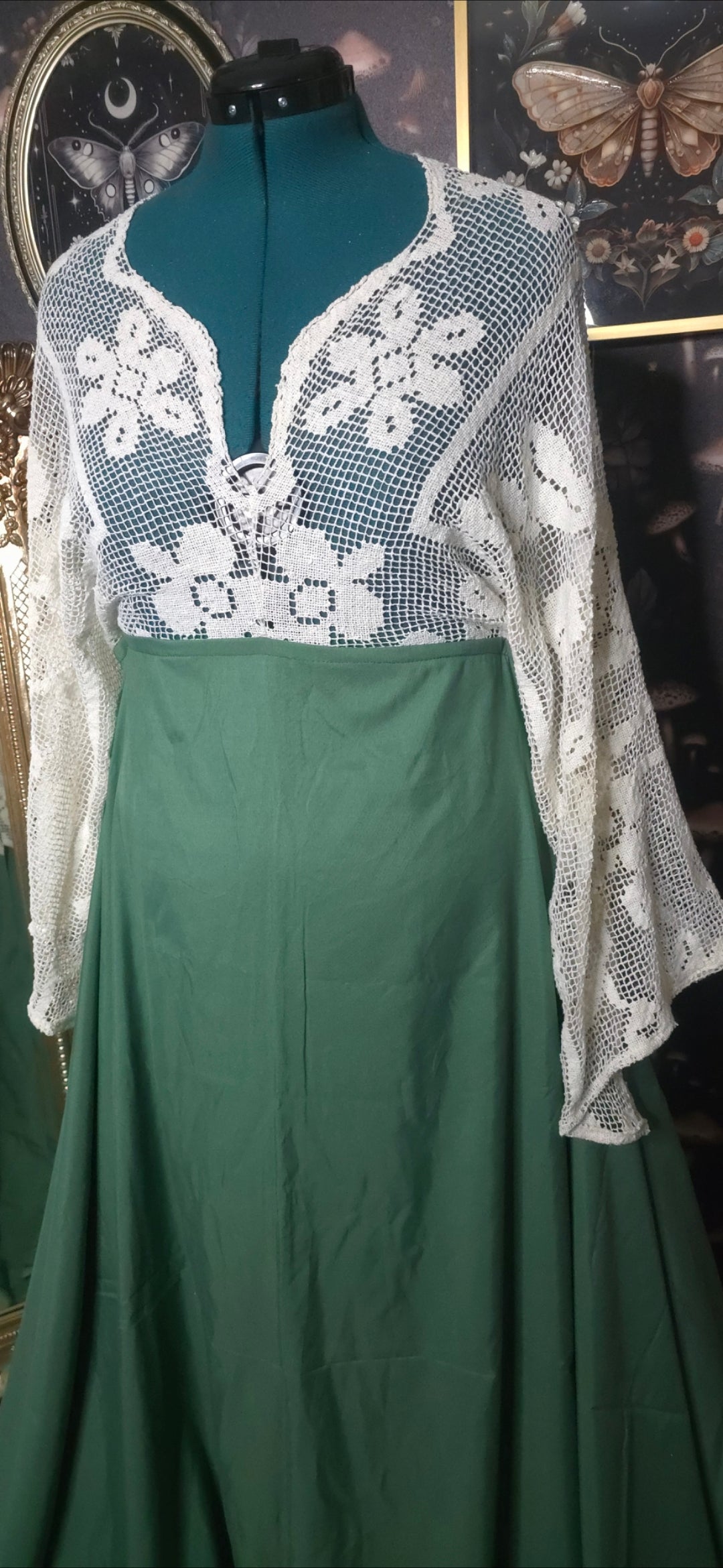XS-XL Boho Reclaimed Fabric Dress