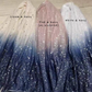 Adjustable size celestial dress perfect for fantasy balls and weddings.