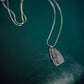Handcrafted Pewter Crow Necklace