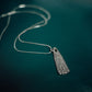 Handcrafted Pewter Cathedral Necklace