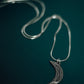 Handcrafted Pewter Moon Necklace