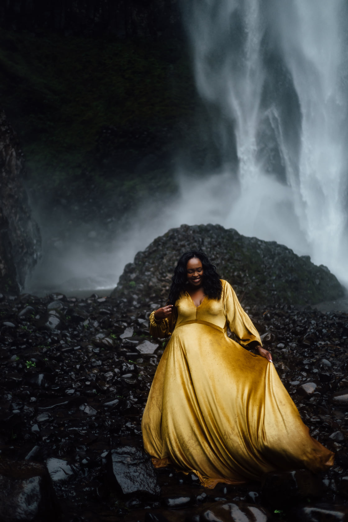 Gold Velvet - Plus Size