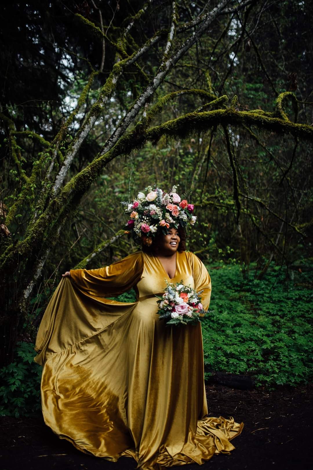 Gold Velvet - Plus Size