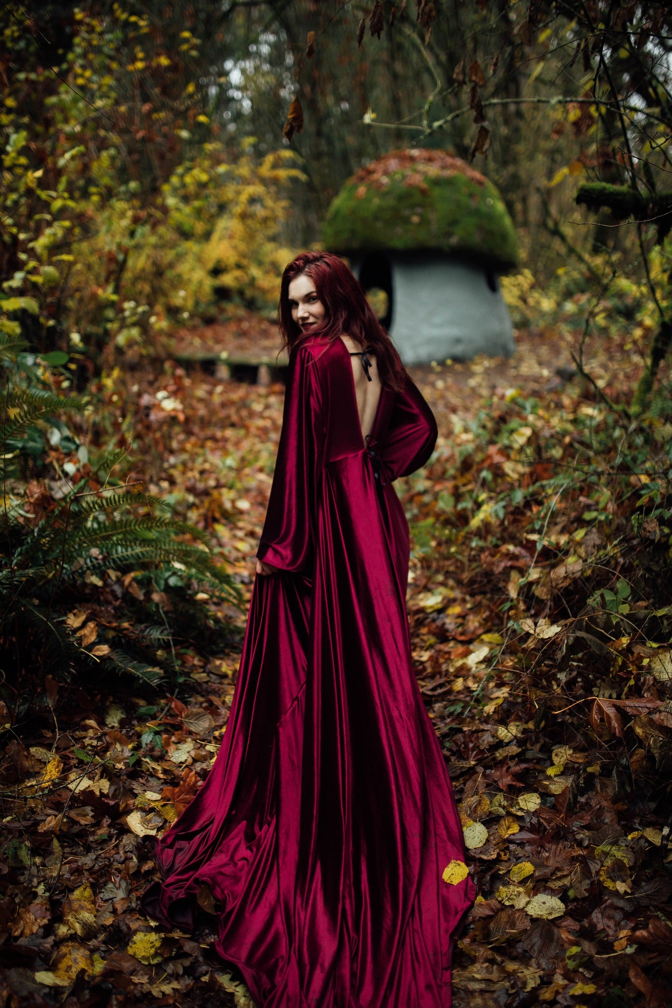 Velvet Dress (multiple colors available) – Sew Romantic Designs