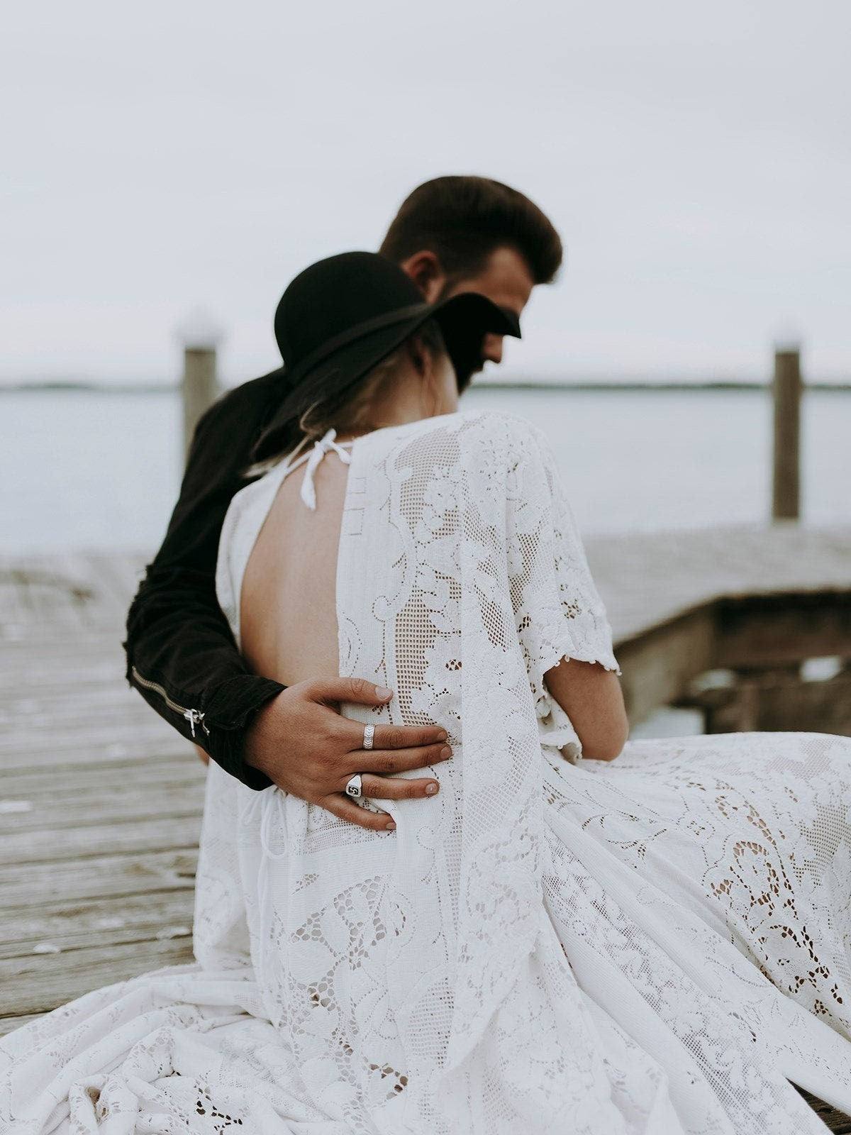 PREORDER- Wandering Willow - One Size Fits Most Lace Dress - Boho Lace Dress - Maternity Dress - Wedding Dress