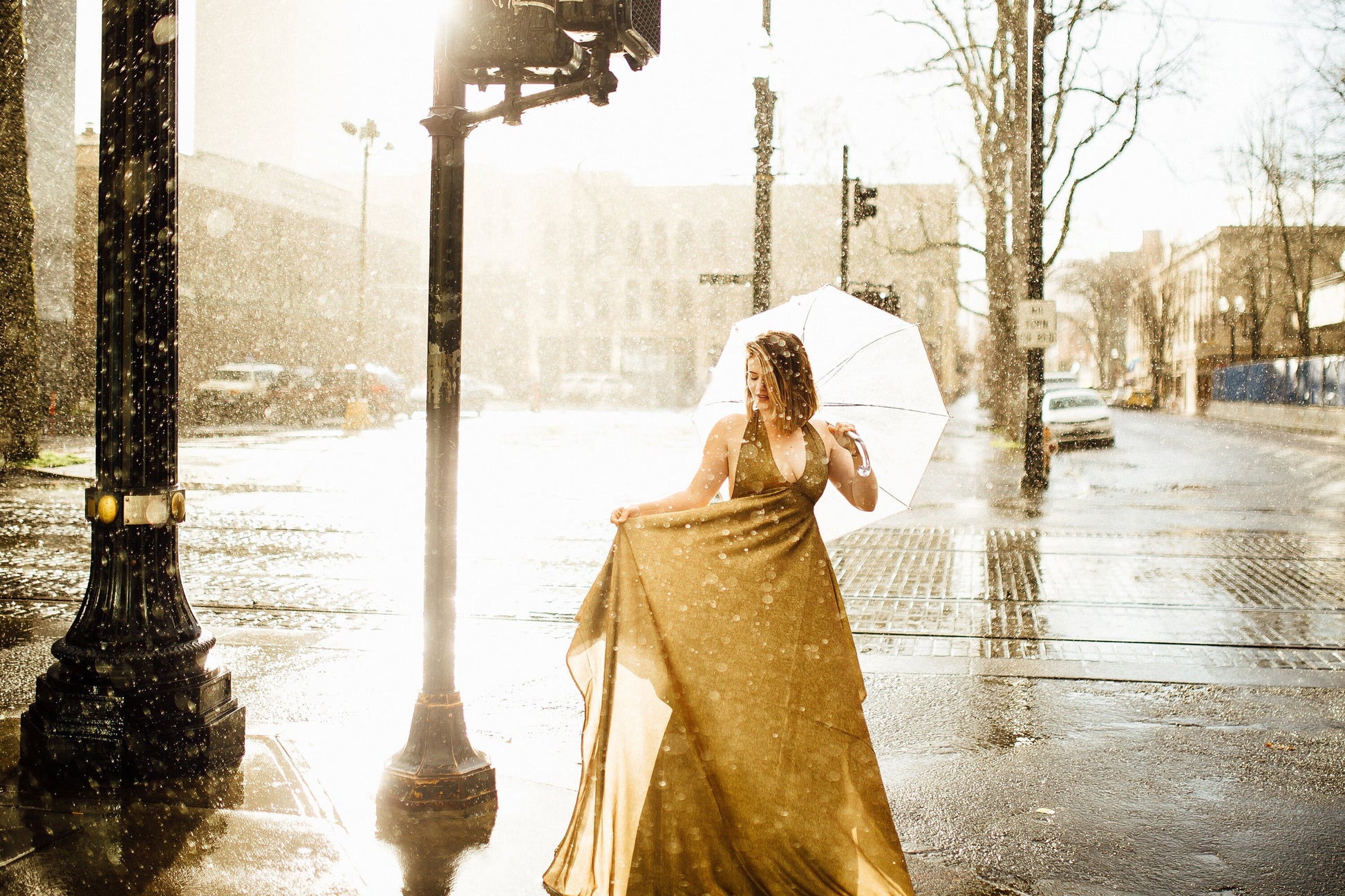 PREORDER - Glimmer Dress - Sparkles - Flowy - Photoshoot Dress - Maternity Dress
