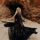 RENTAL - Black Gatsby Dress - Photoshoot Dress - Wedding Dress - Maternity Dress