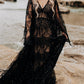 RENTAL - Black Gatsby Dress - Photoshoot Dress - Wedding Dress - Maternity Dress