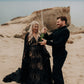 RENTAL - Black Gatsby Dress - Photoshoot Dress - Wedding Dress - Maternity Dress