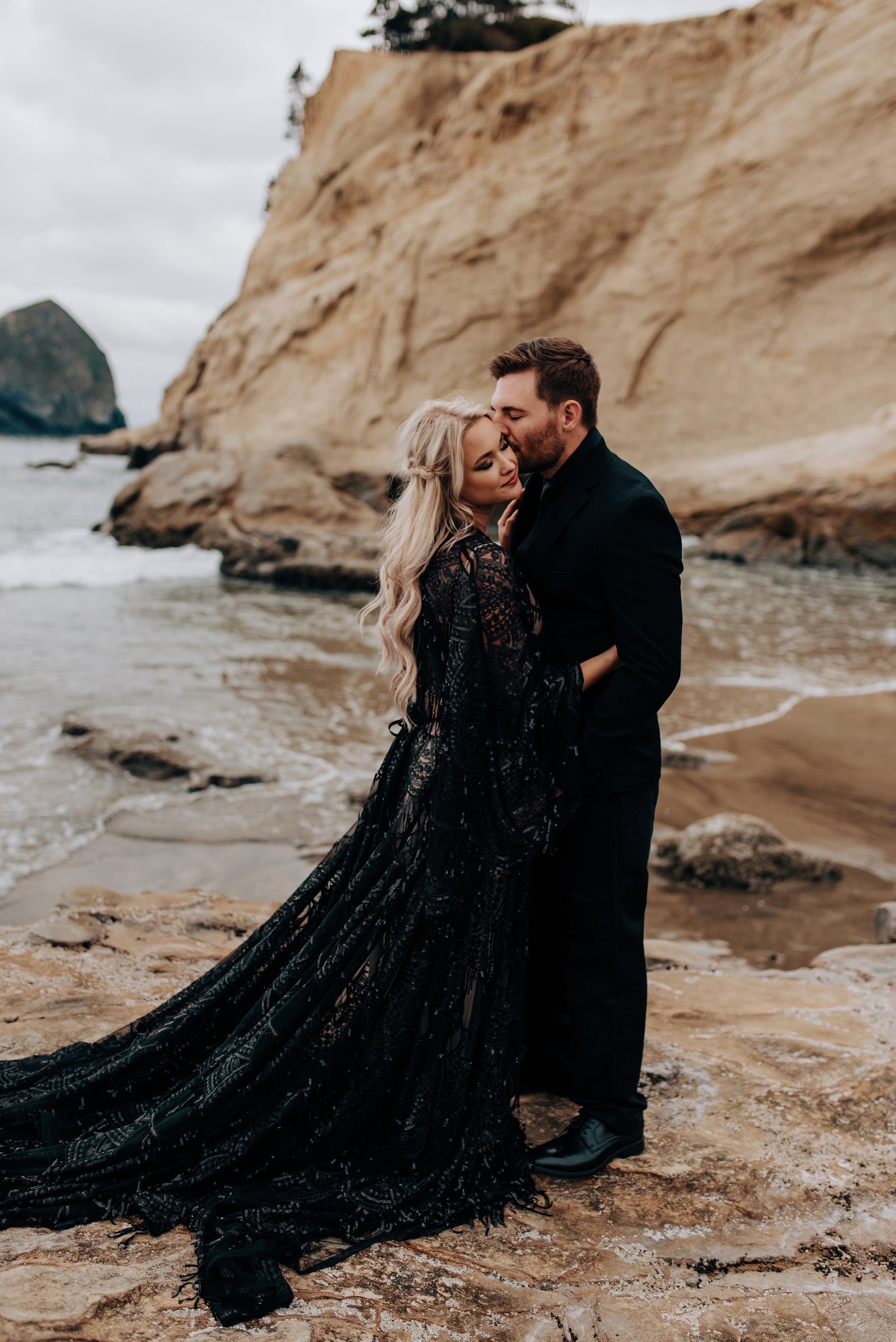 RENTAL - Black Gatsby Dress - Photoshoot Dress - Wedding Dress - Maternity Dress