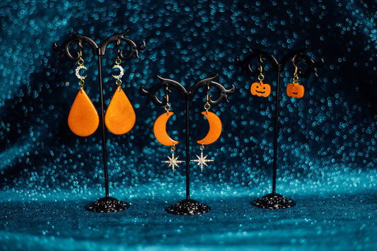 Spooky Season Dangle Earrings - LOTS OF CHOICES! - Custom Earrings - 2