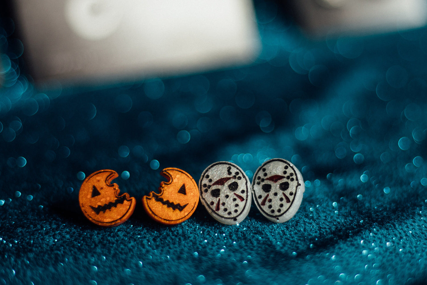 Spooky Season Stud Earrings - LOTS OF CHOICES! - Custom Earrings - 3