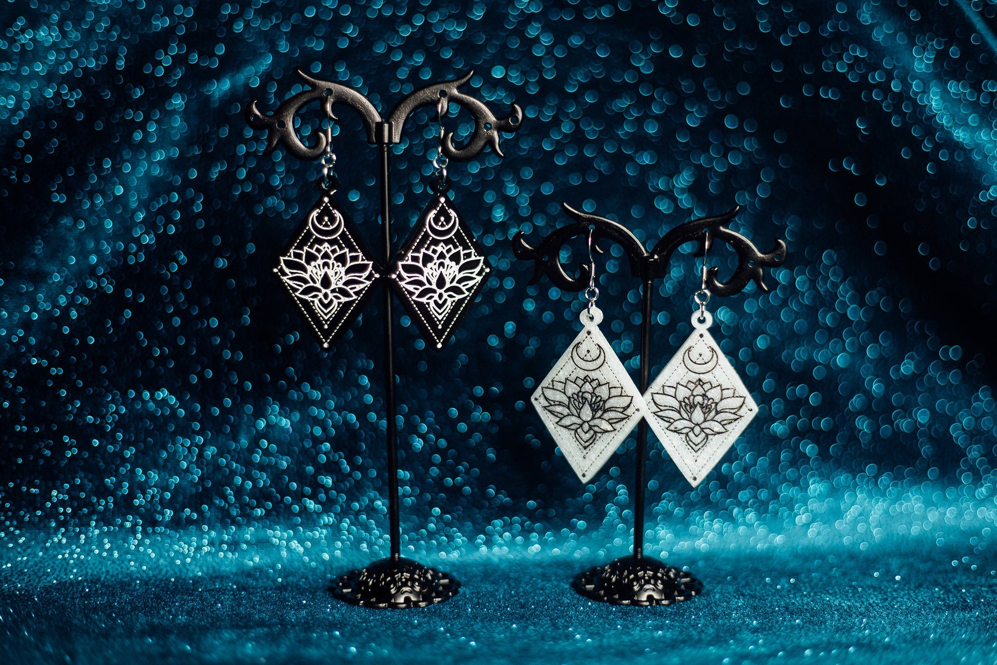 Spooky Season Dangle Earrings - LOTS OF CHOICES! - Custom Earrings - 1